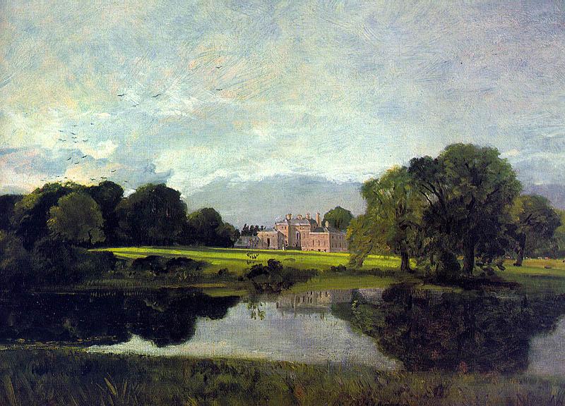 John Constable ''Malvern Hall'' china oil painting image